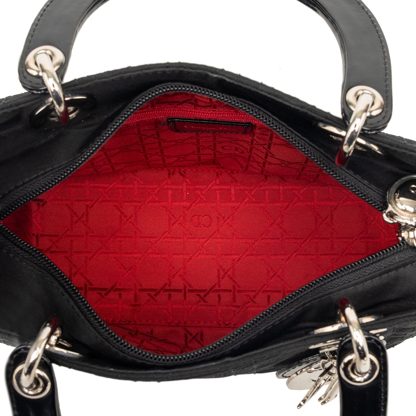 Dior Medium Nylon Cannage Lady Dior