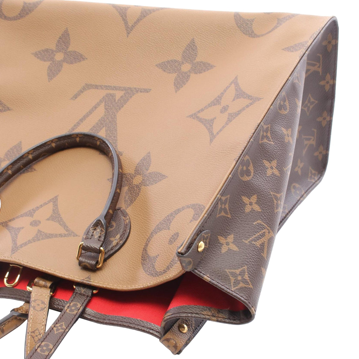 Louis Vuitton Monogram Reverse Giant OnTheGo GM — Brown