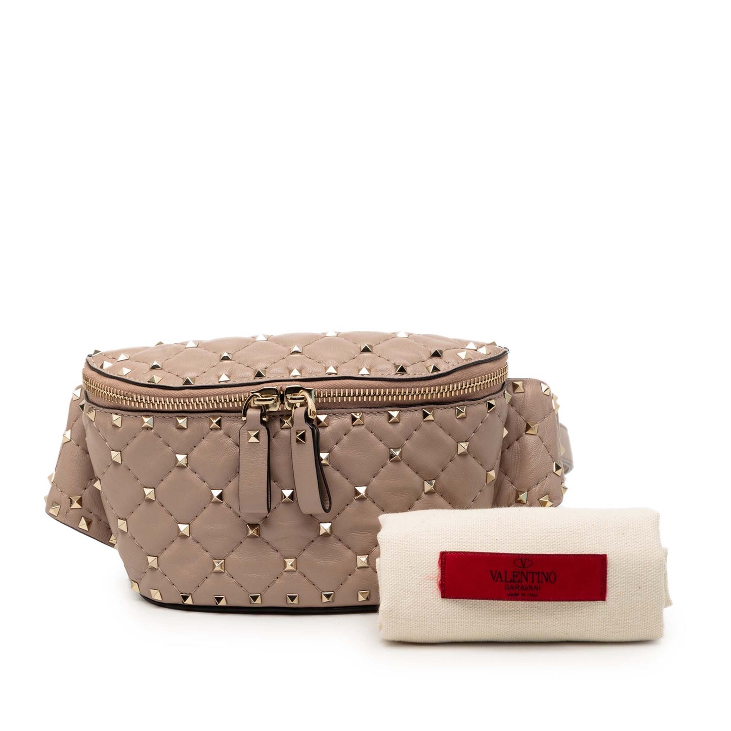 Valentino Nappa Rockstud Spike Belt Bag