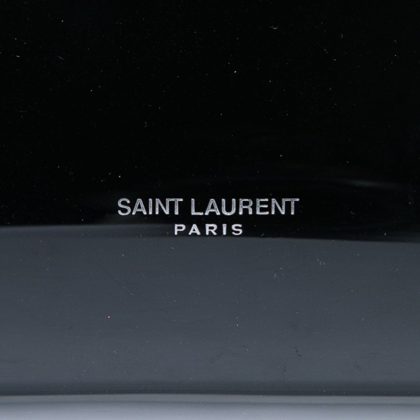 Saint Laurent Large Vinyl Le Anne Marie Shoulder Bag