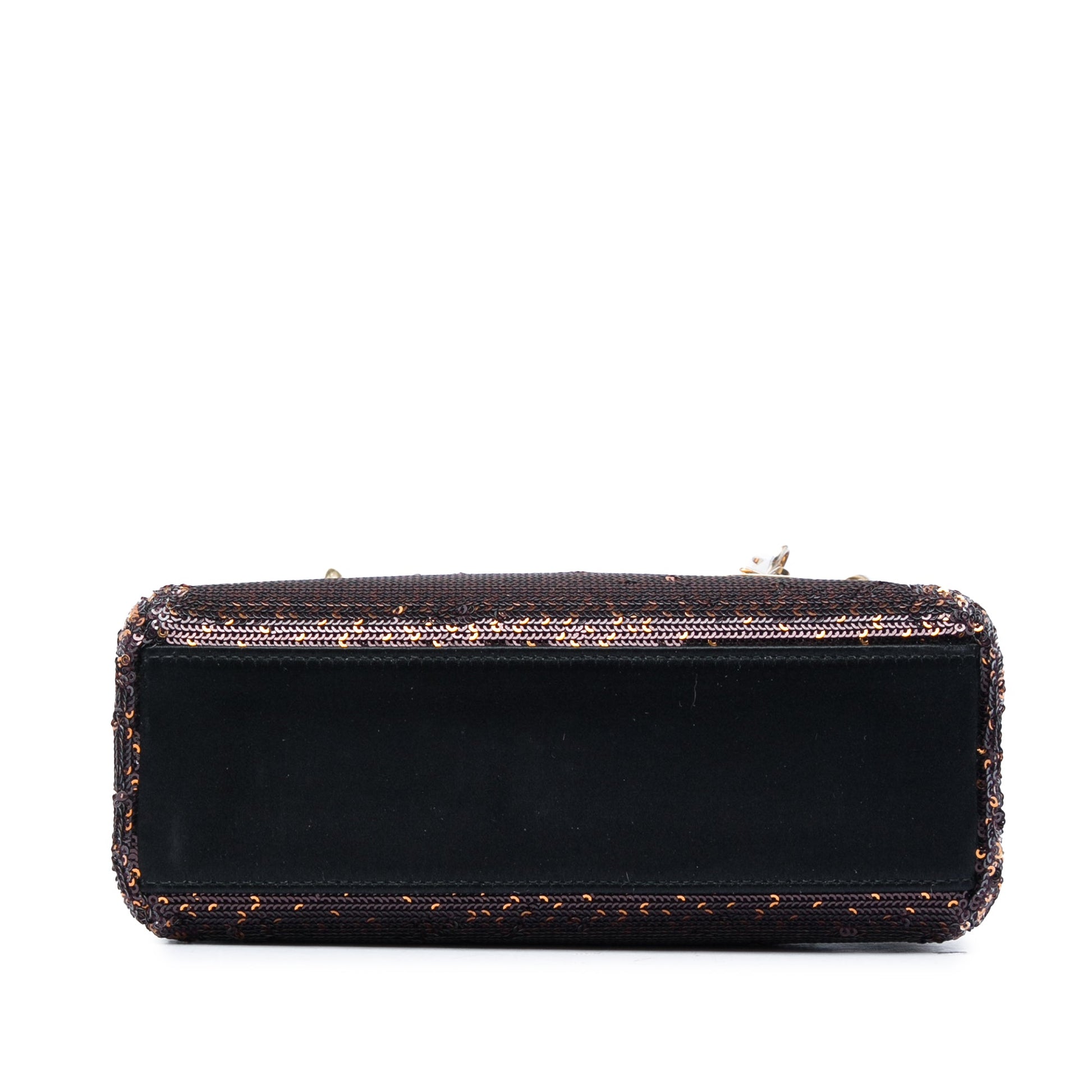 Dior Mini Satin Sequin Gradient Lady Dior