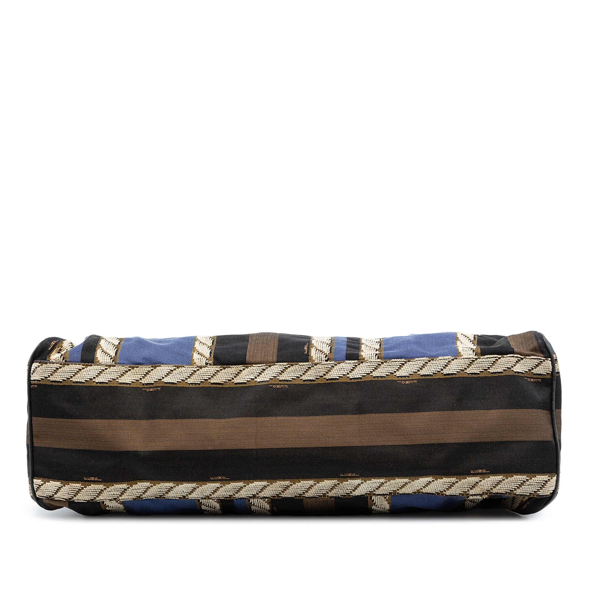 Fendi Large Pequin Canvas Etniko Du Jour Handbag