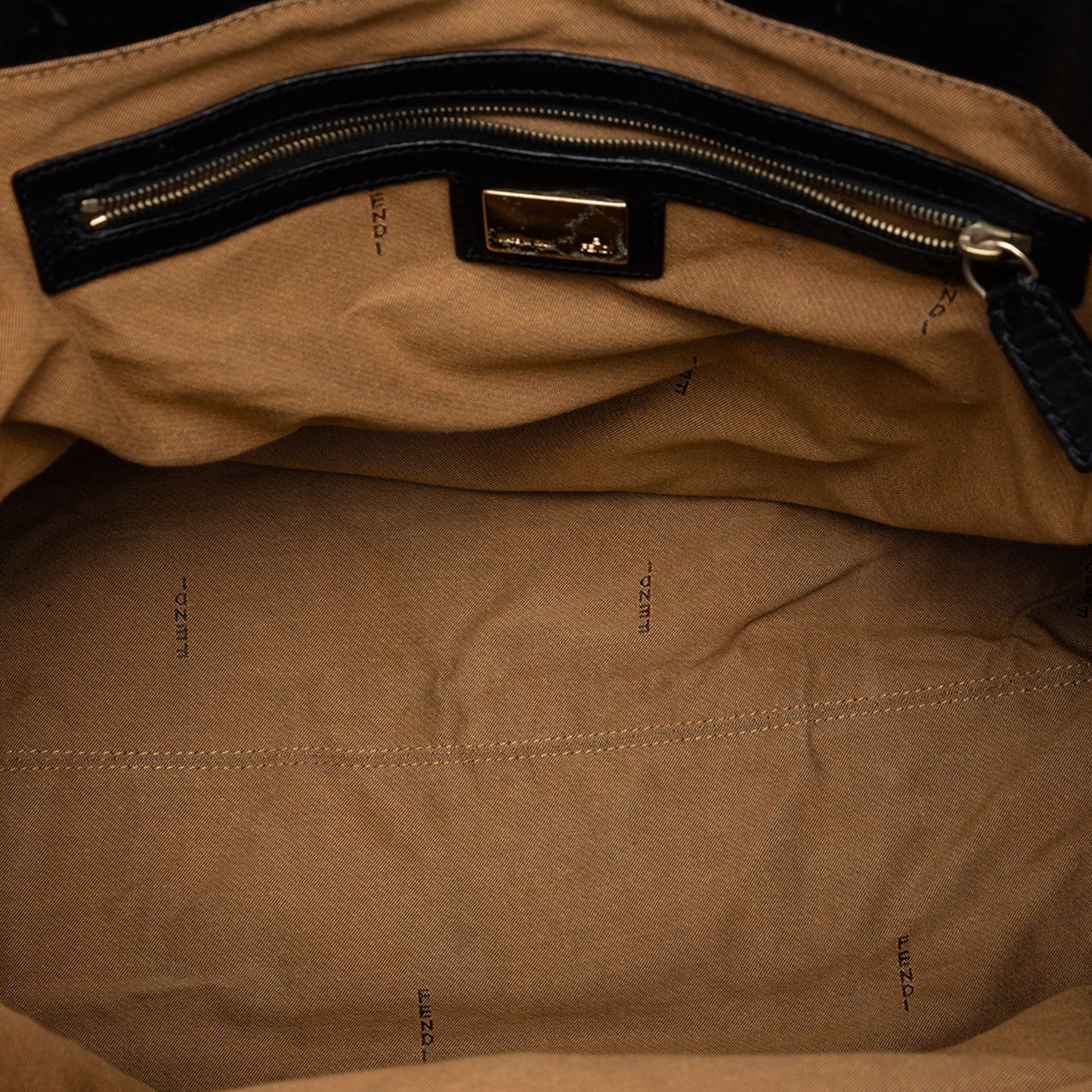 Fendi Large Pequin Canvas Etniko Du Jour Handbag