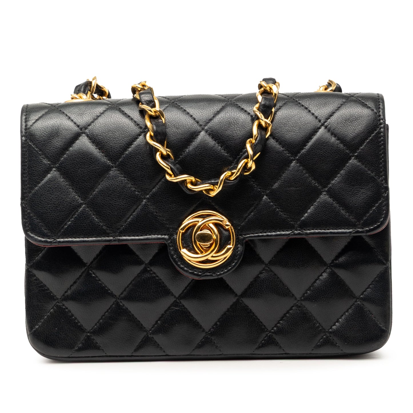 Chanel Mini CC Quilted Lambskin Single Flap