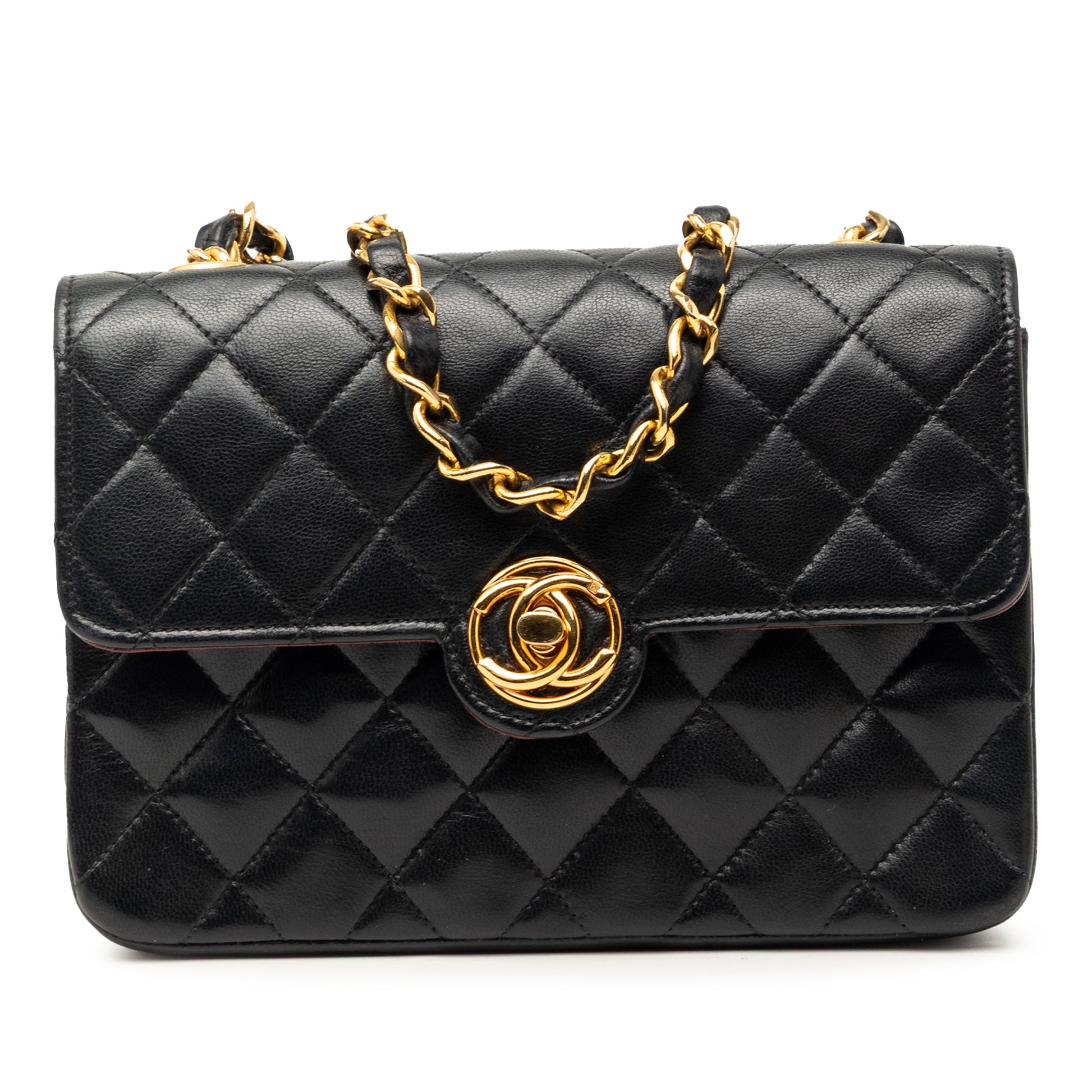 Chanel Mini CC Quilted Lambskin Single Flap