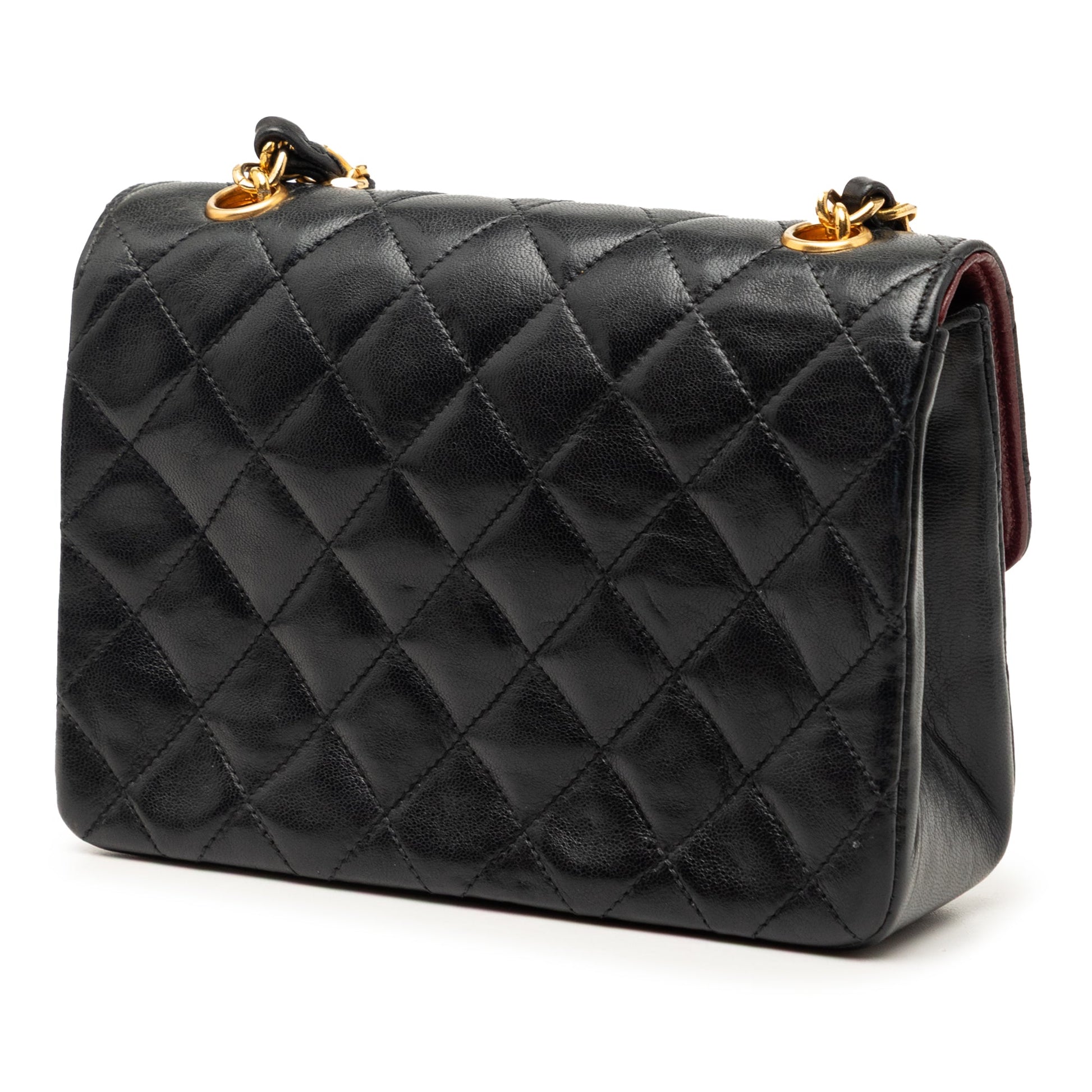 Chanel Mini CC Quilted Lambskin Single Flap
