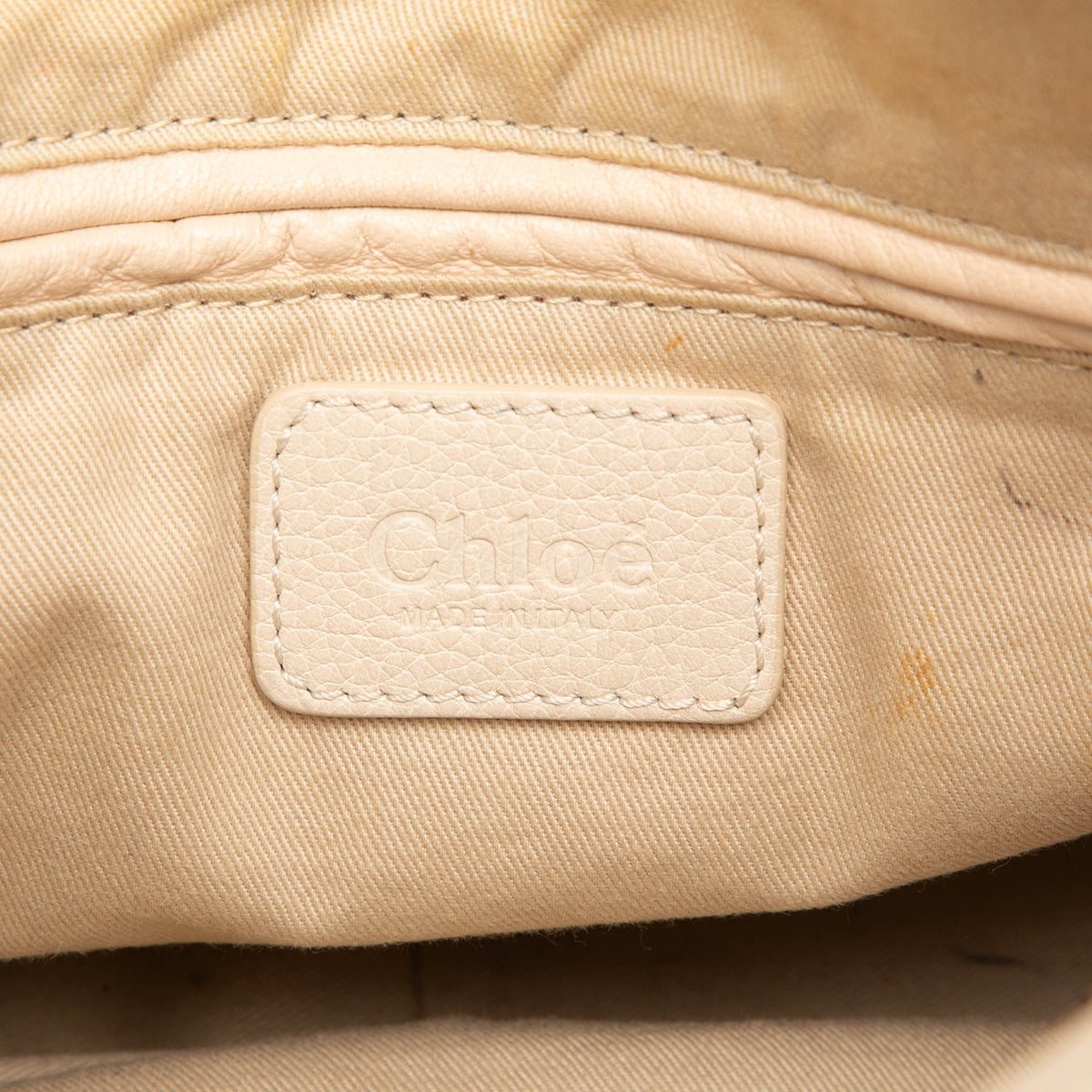 Chloé Medium Pebbled Leather Paraty Satchel