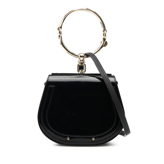 Chloé Small Patent Nile Bracelet Satchel