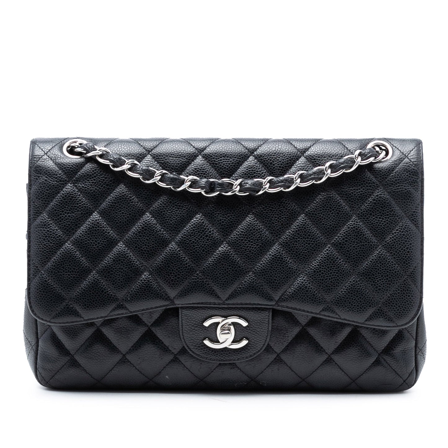 Chanel Jumbo Classic Caviar Double Flap