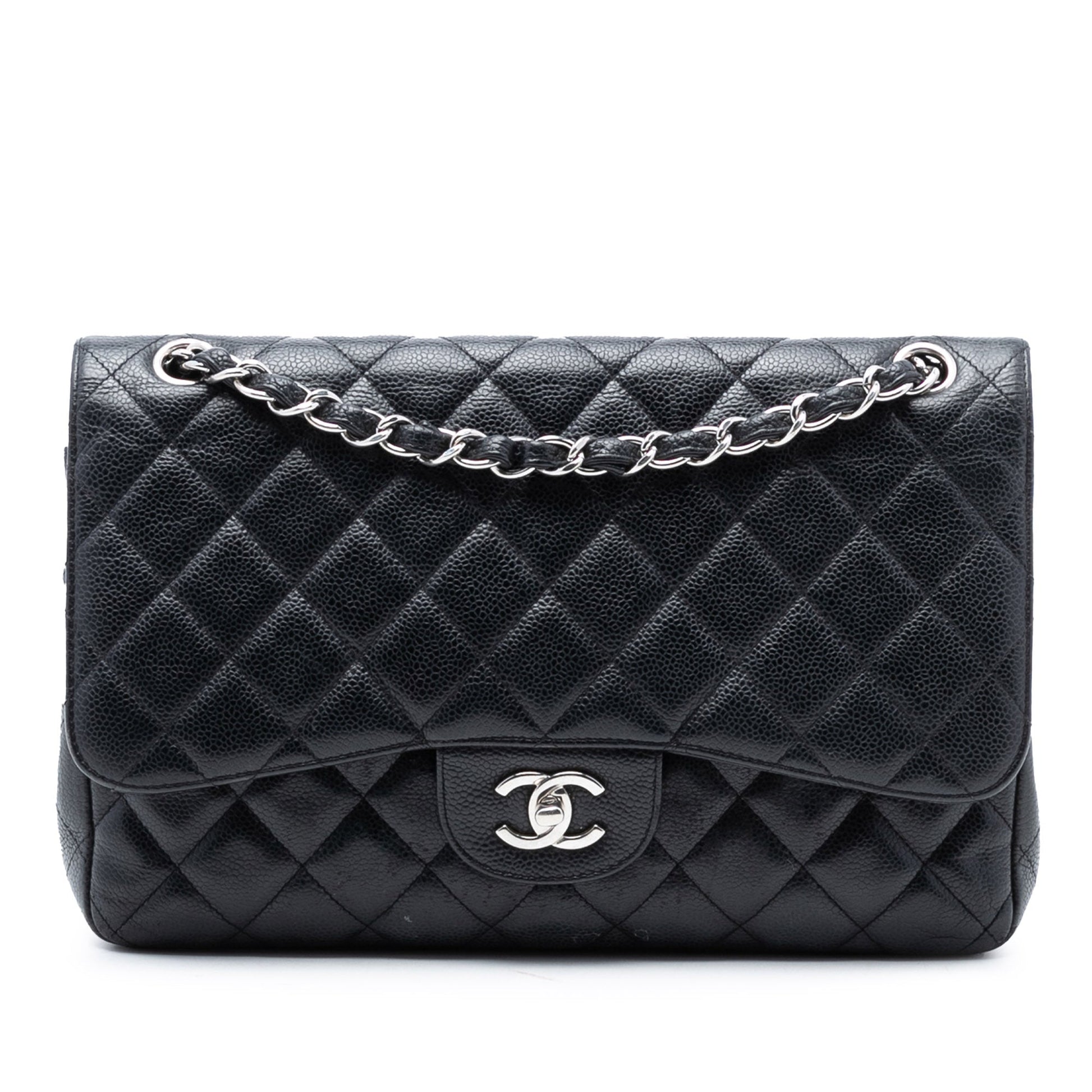 Chanel Jumbo Classic Caviar Double Flap