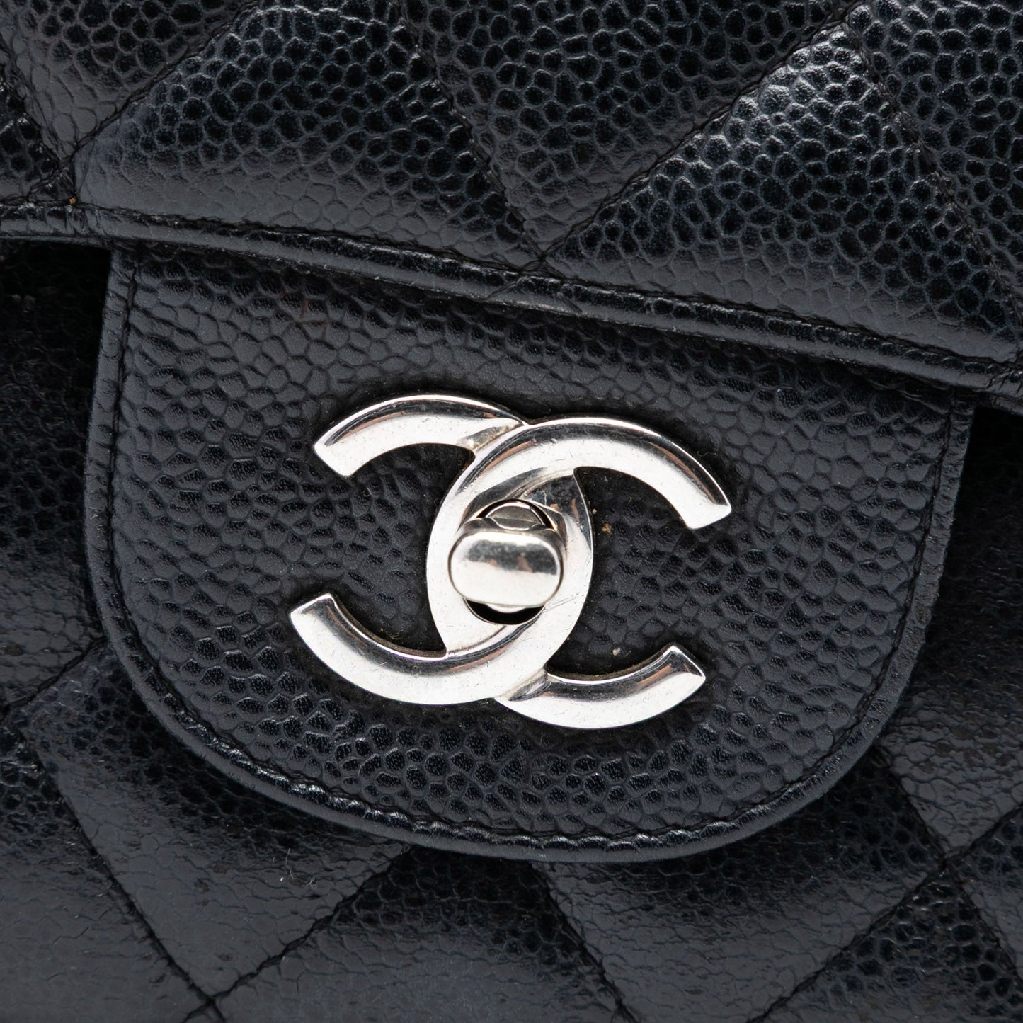 Chanel Jumbo Classic Caviar Double Flap