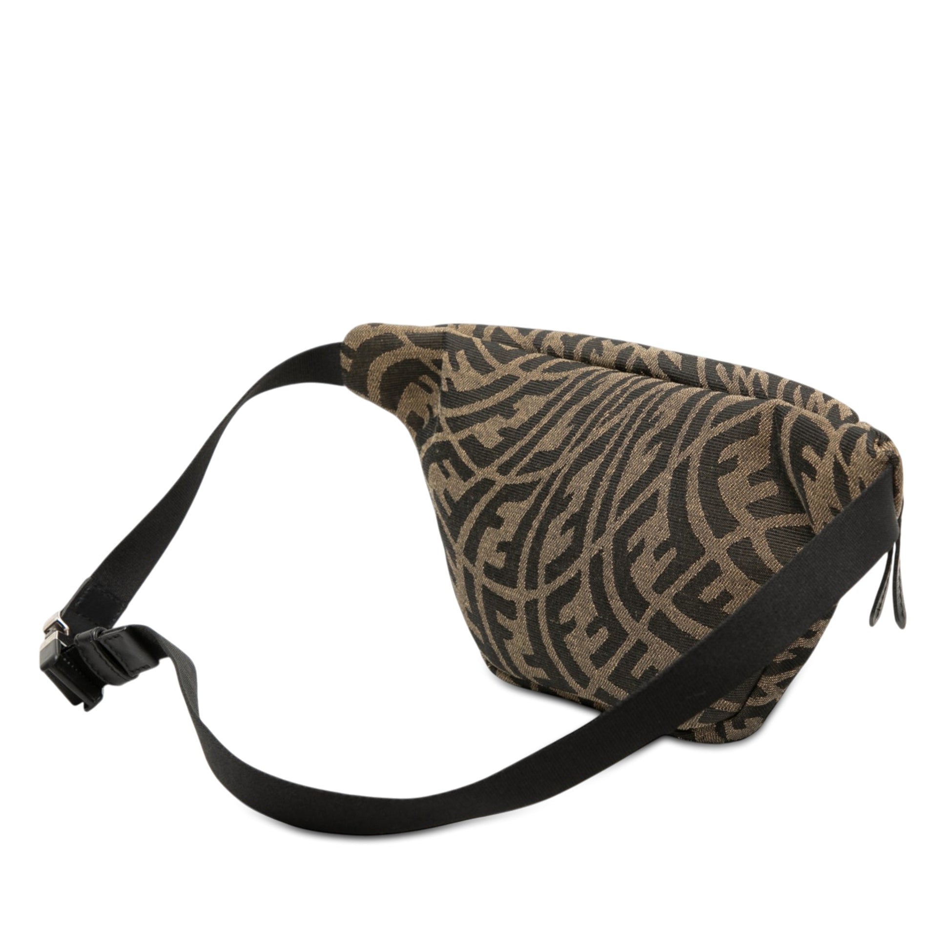 Fendi Zucchino Canvas Belt Bag
