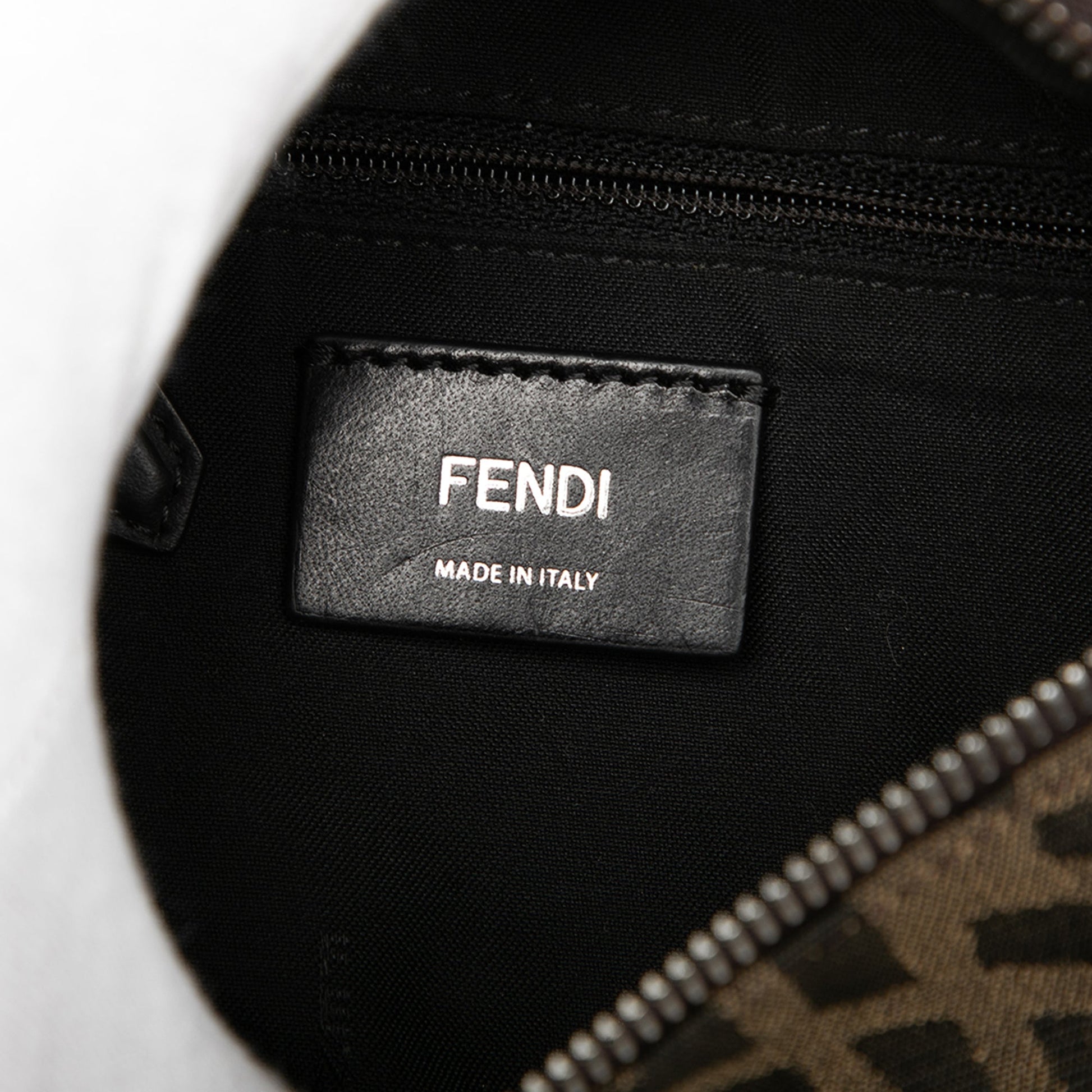 Fendi Zucchino Canvas Belt Bag