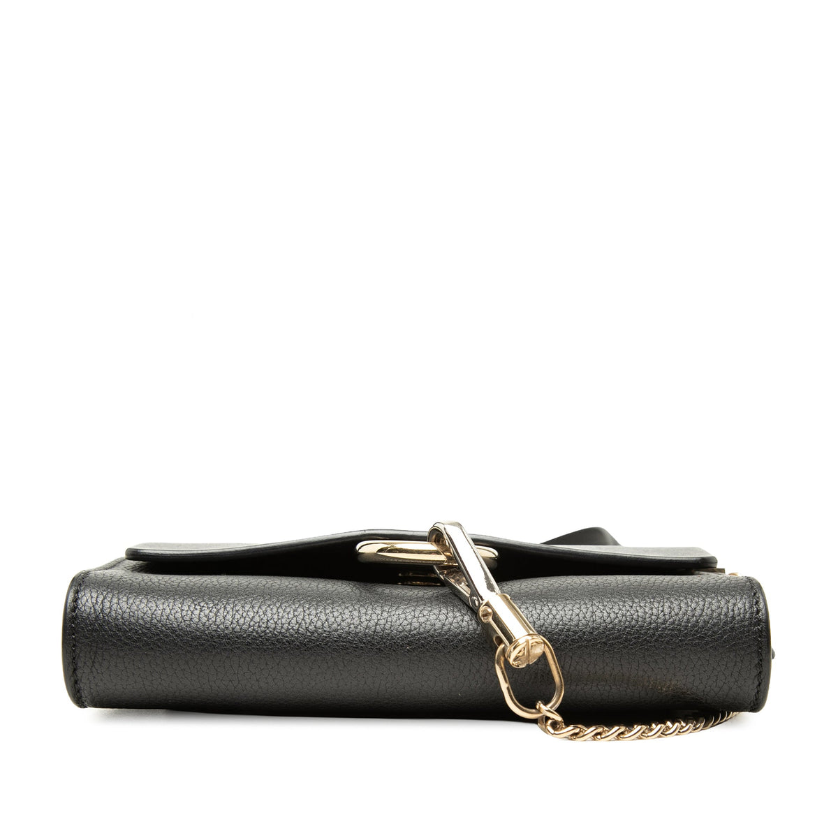 Chloé Mini Smooth and Grained Calfskin Faye Chain Crossbody