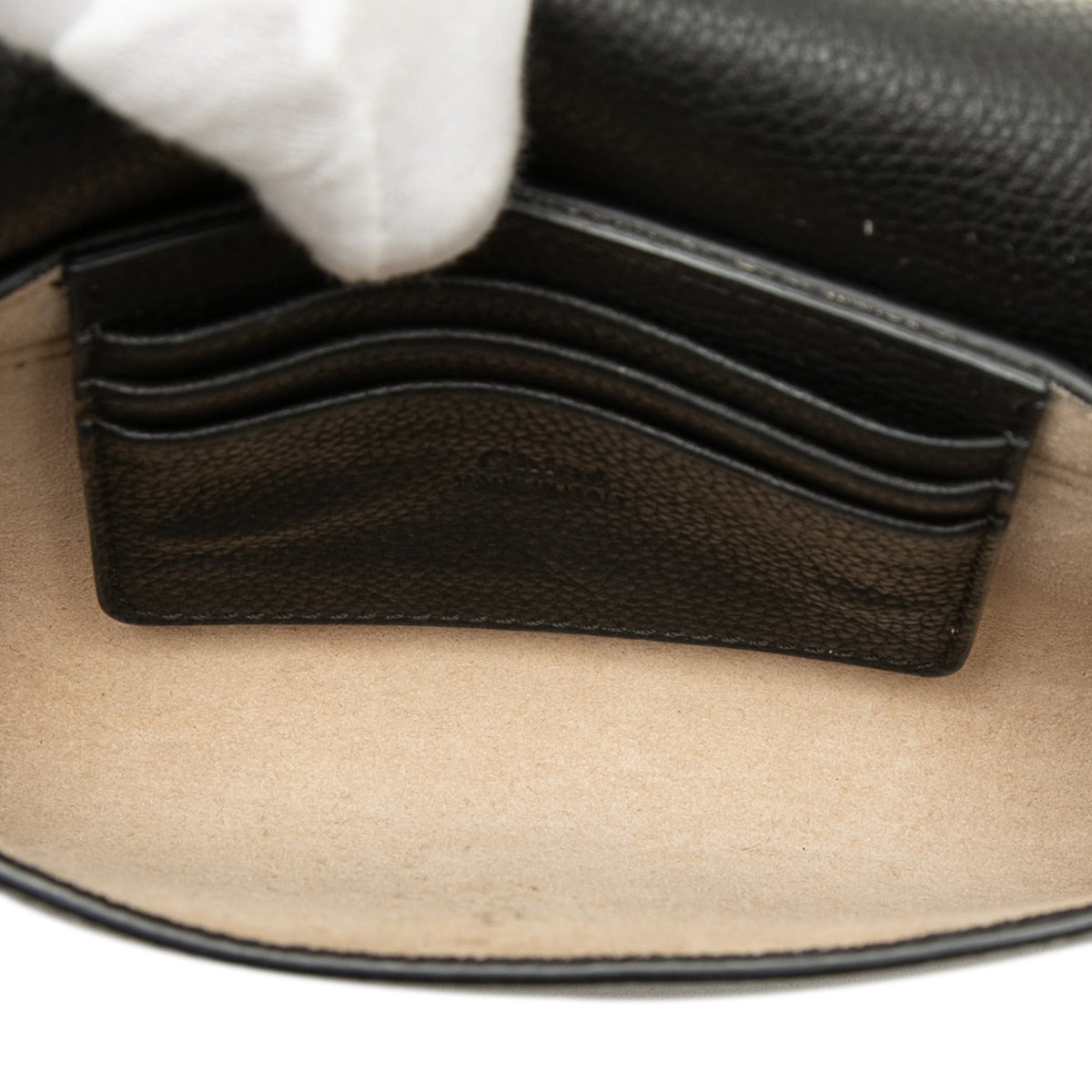 Chloé Mini Smooth and Grained Calfskin Faye Chain Crossbody