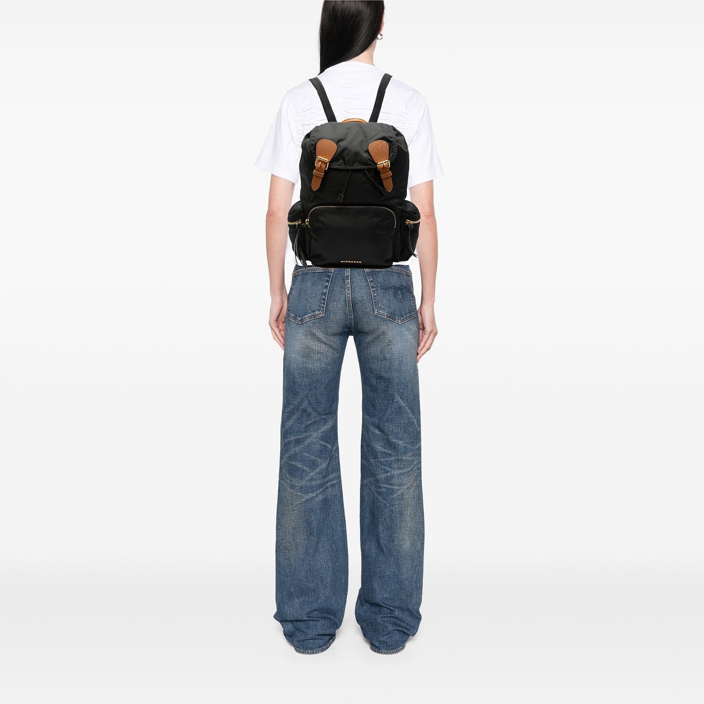 Burberry Medium Nylon Runway Backpack