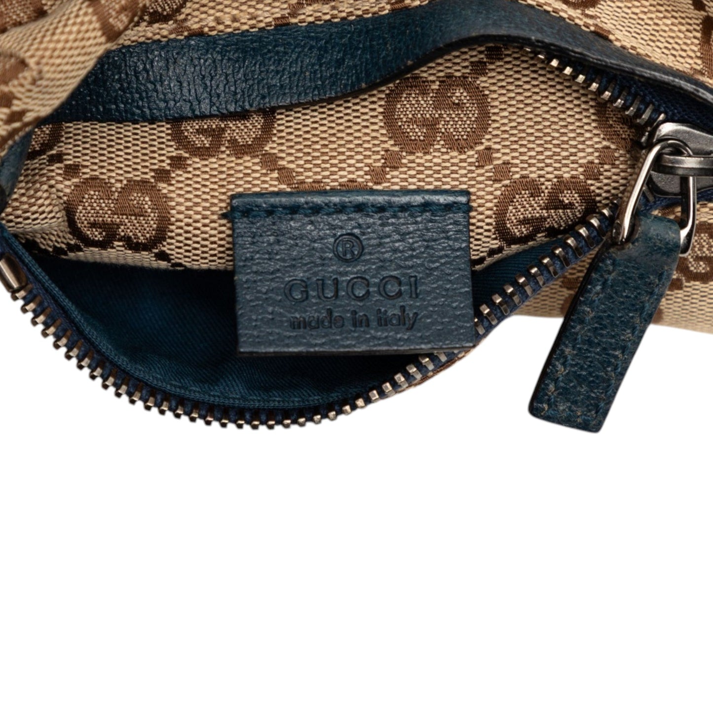 Gucci GG Canvas Web Double Pocket Belt Bag