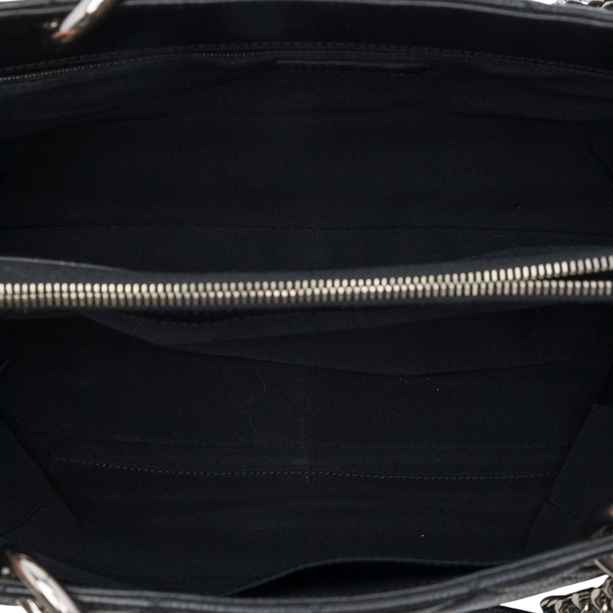 Chanel Caviar Grand Shopping Tote — Black