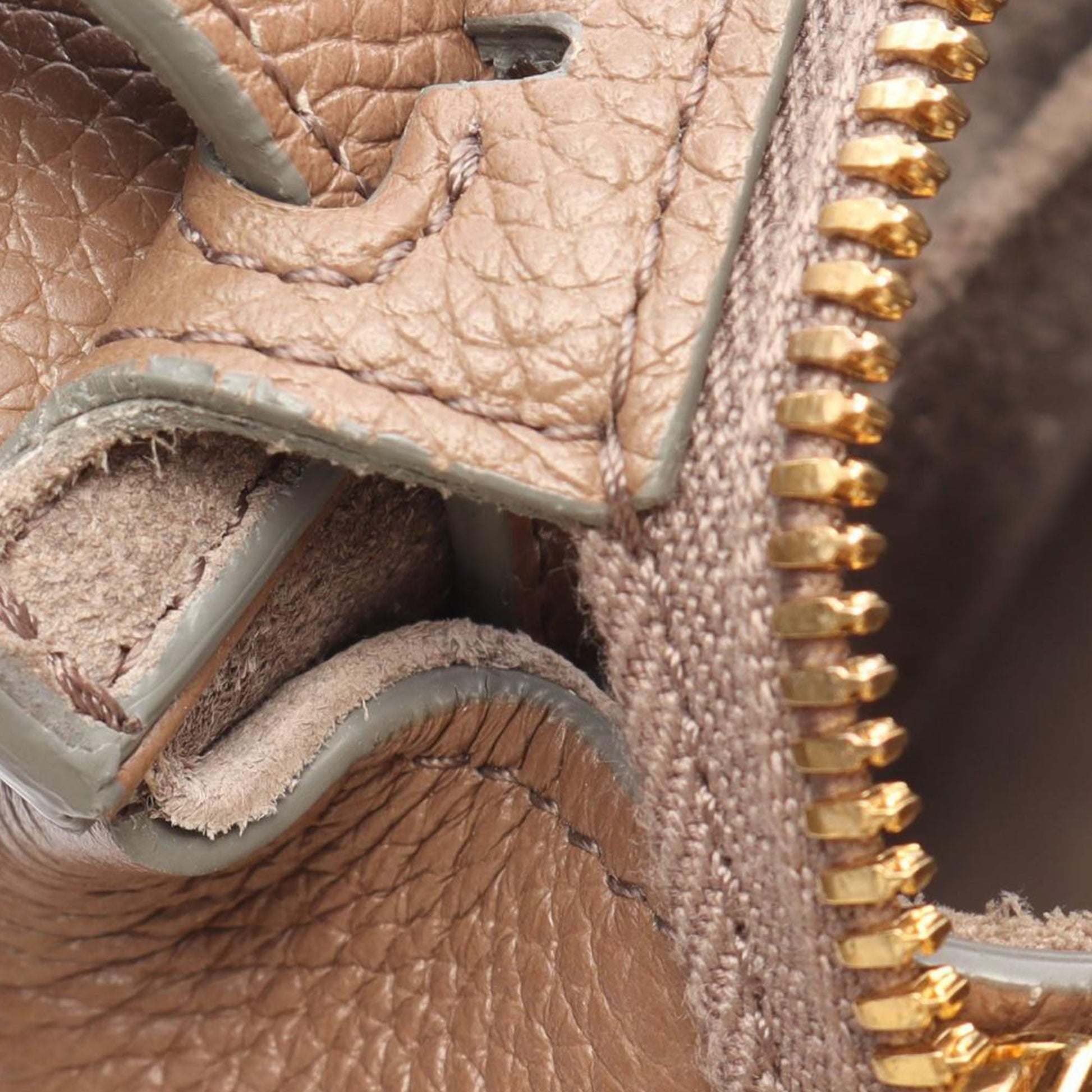 Celine Small Cabas de France Leather Satchel