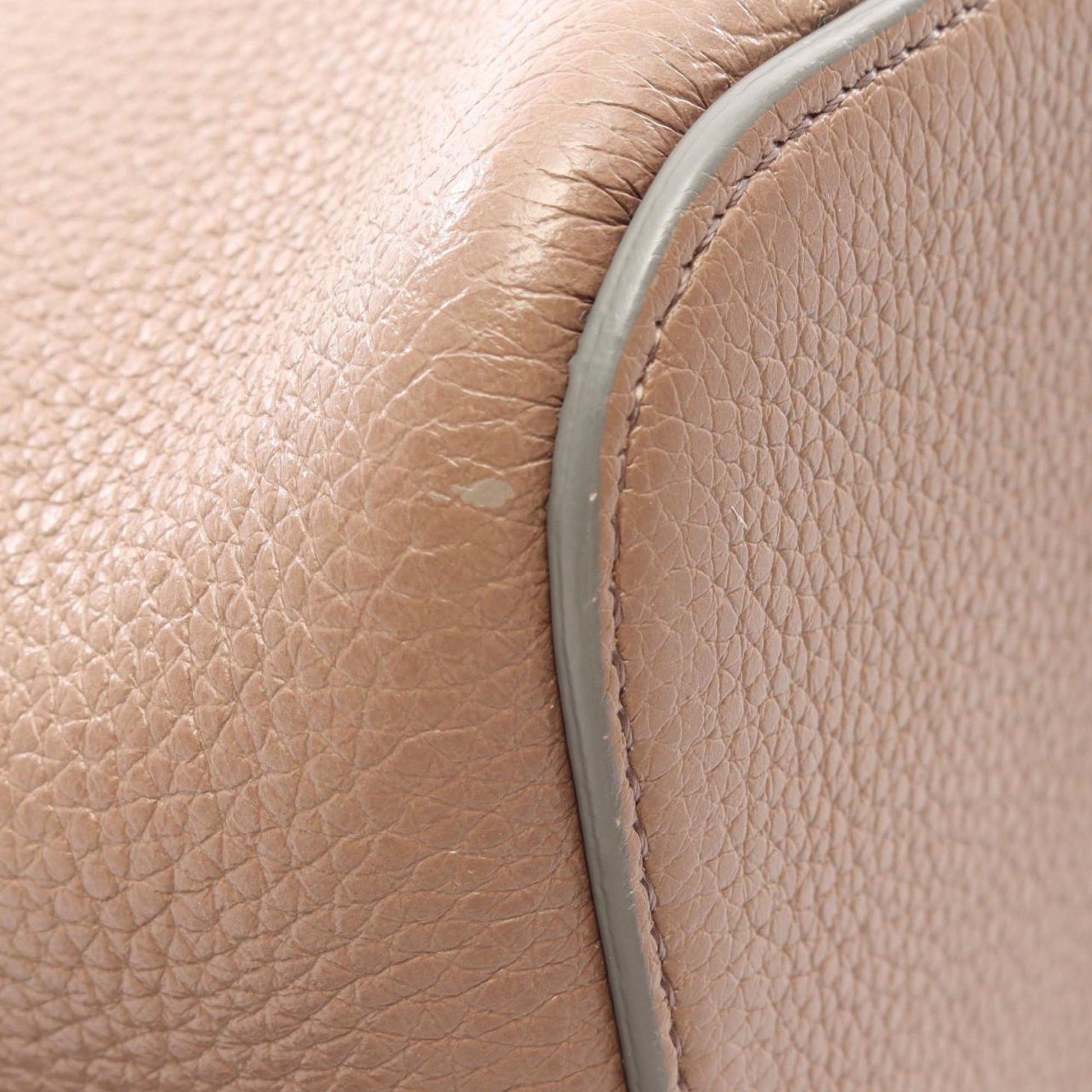 Celine Small Cabas de France Leather Satchel