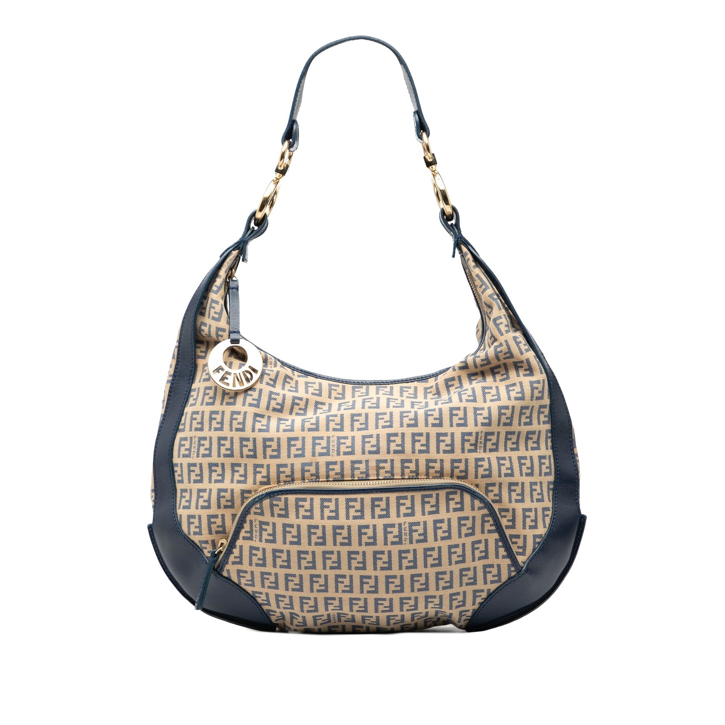 Fendi Zucchino Canvas Chef Pocket Hobo