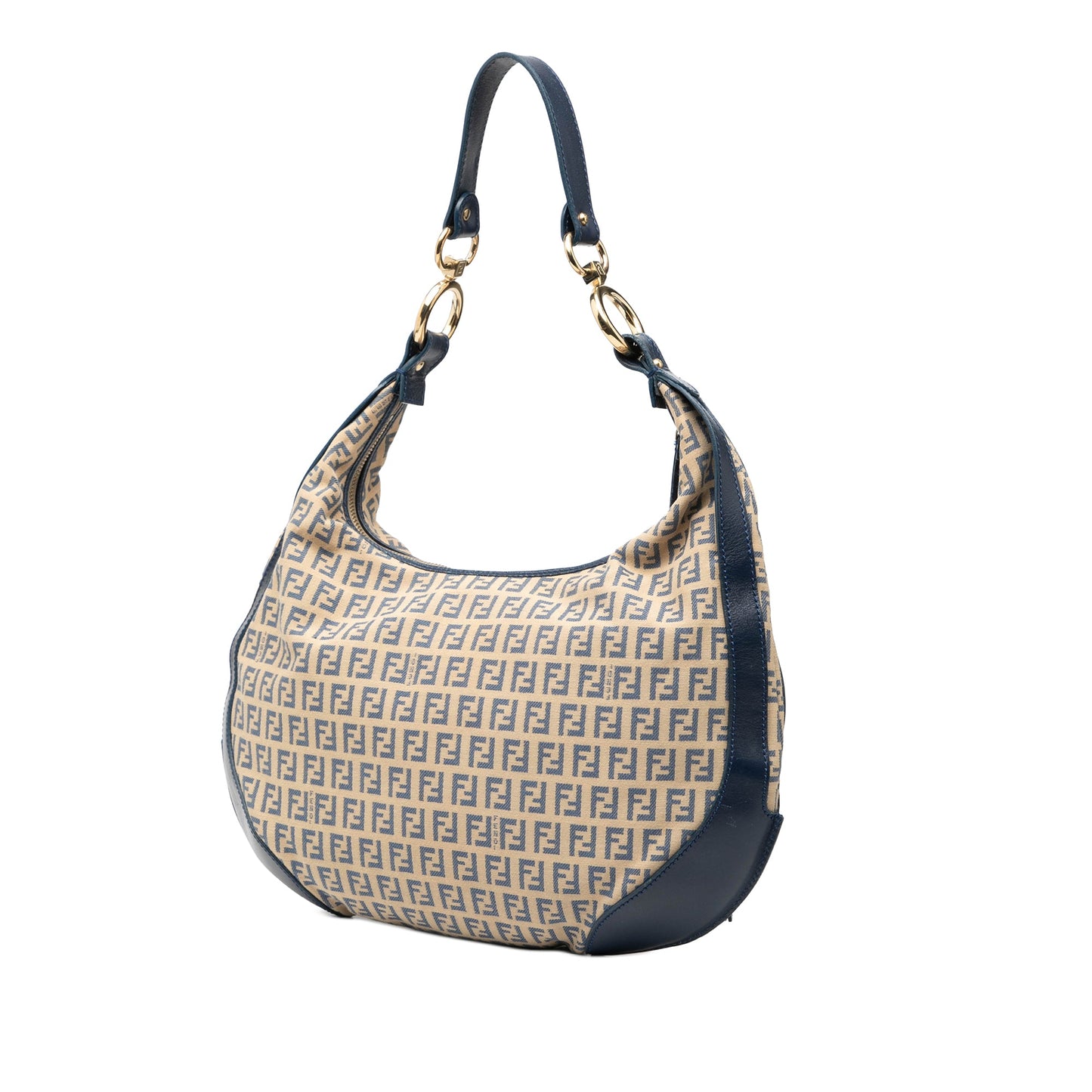 Fendi Zucchino Canvas Chef Pocket Hobo