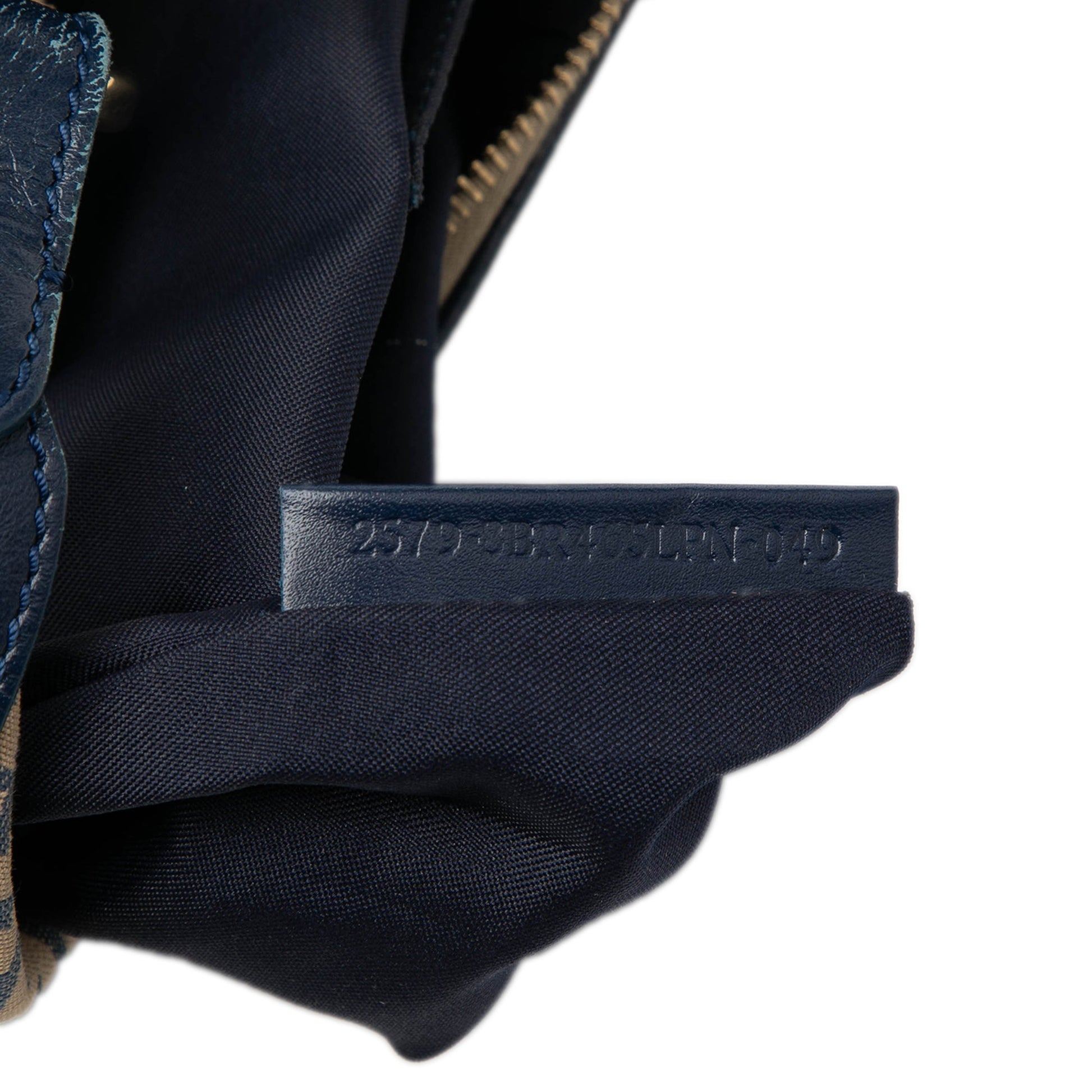 Fendi Zucchino Canvas Chef Pocket Hobo