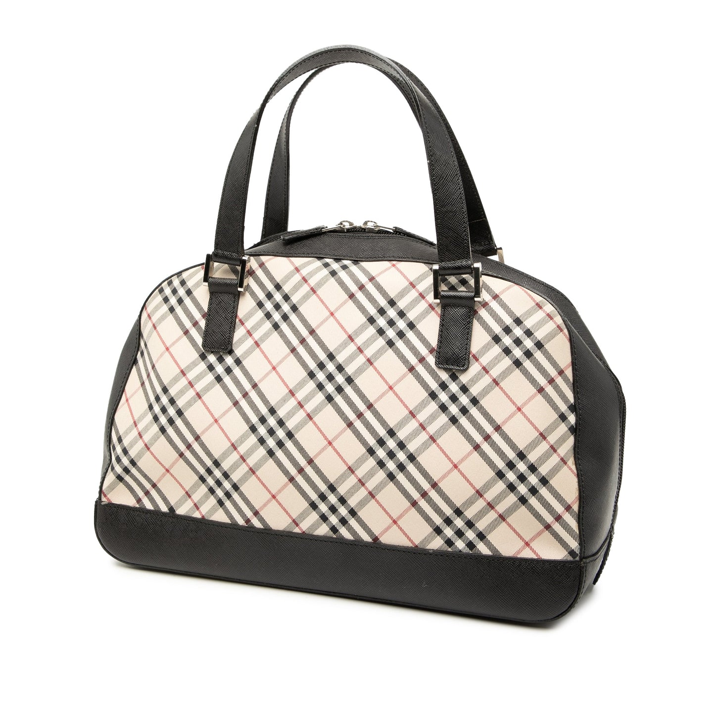 Burberry Nova Check Canvas Handbag