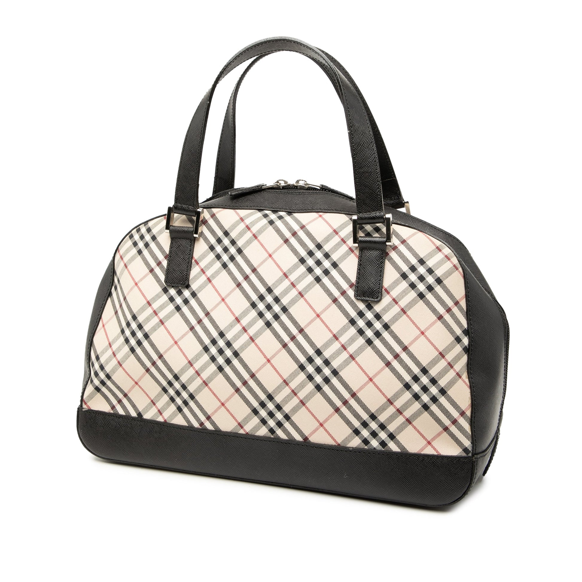 Burberry Nova Check Canvas Handbag