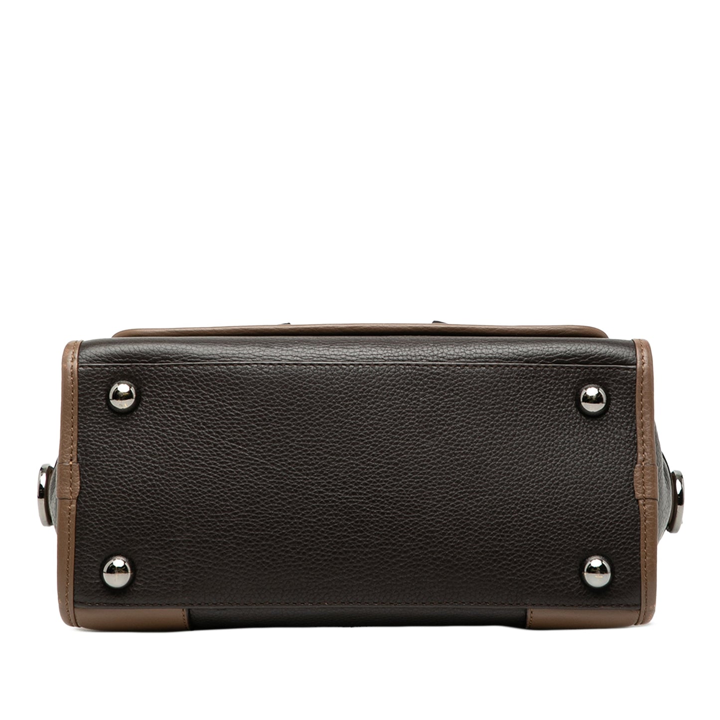 LOEWE Bicolor Grained Calfskin Cruz Satchel