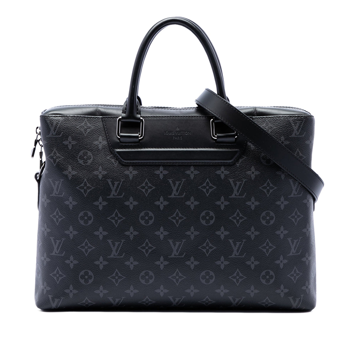 Louis Vuitton Monogram Eclipse Odyssey Briefcase — Black
