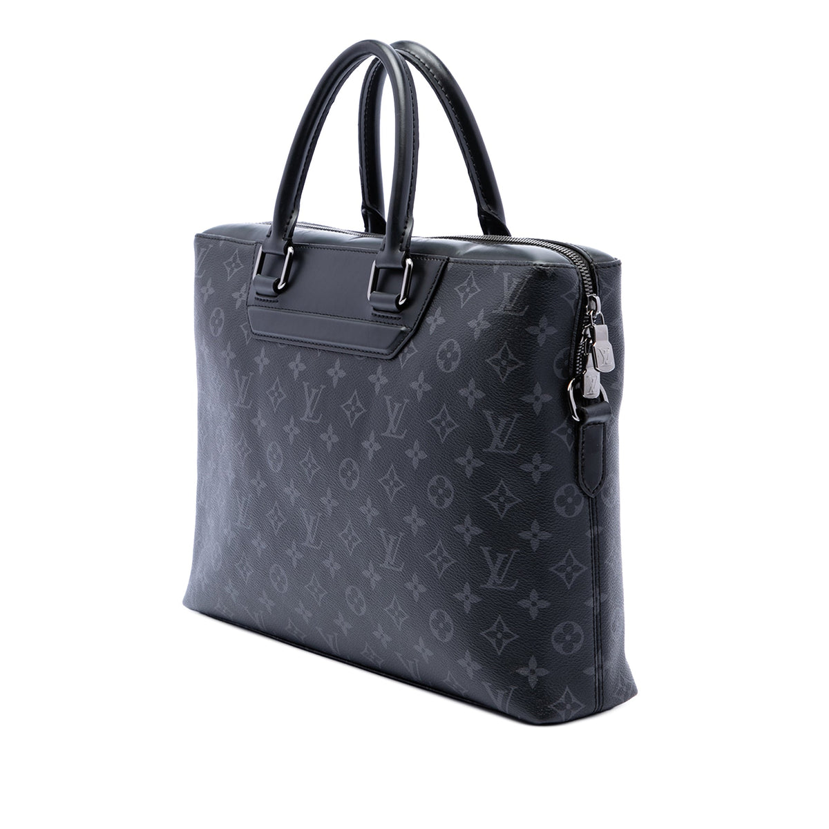 Louis Vuitton Monogram Eclipse Odyssey Briefcase — Black