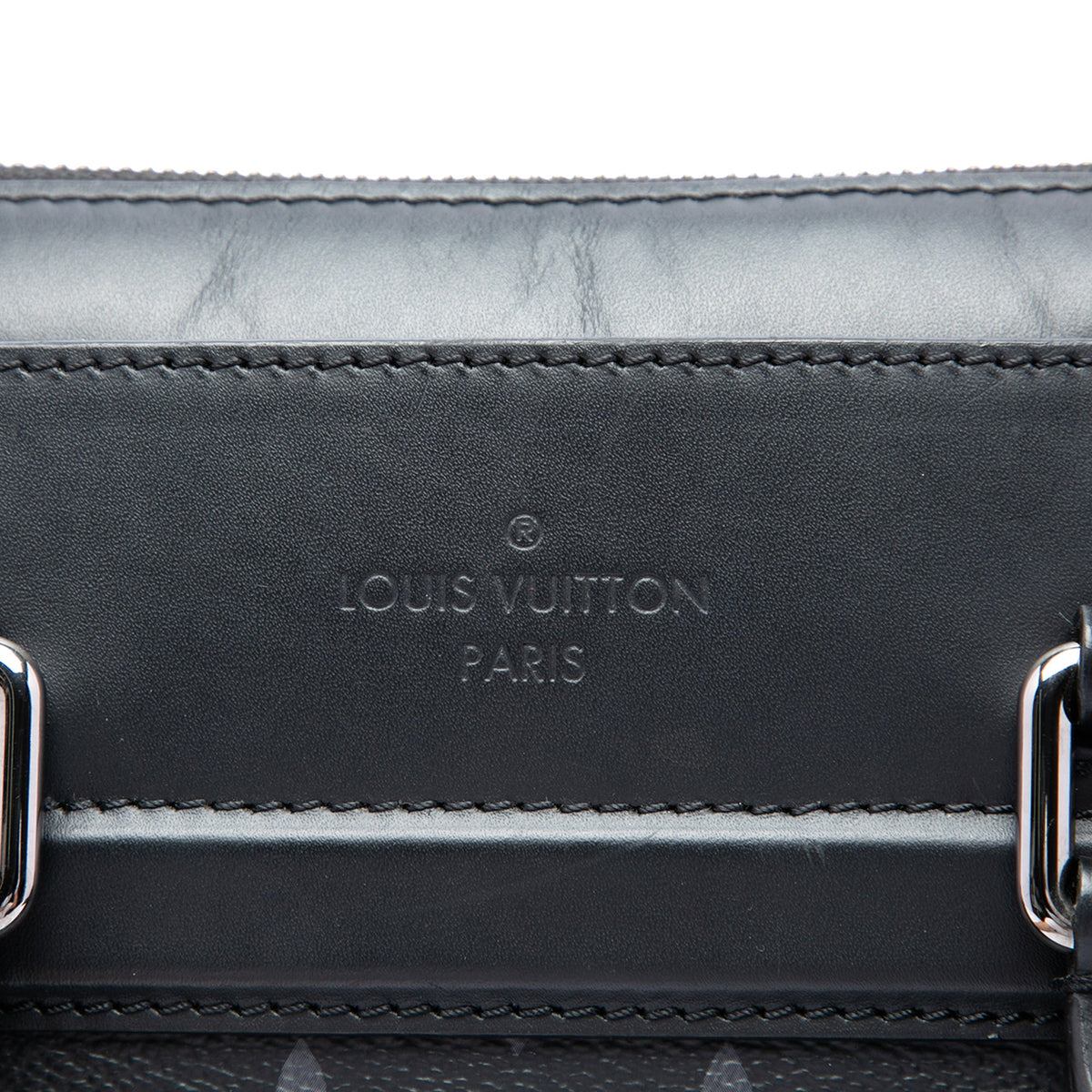 Louis Vuitton Monogram Eclipse Odyssey Briefcase — Black