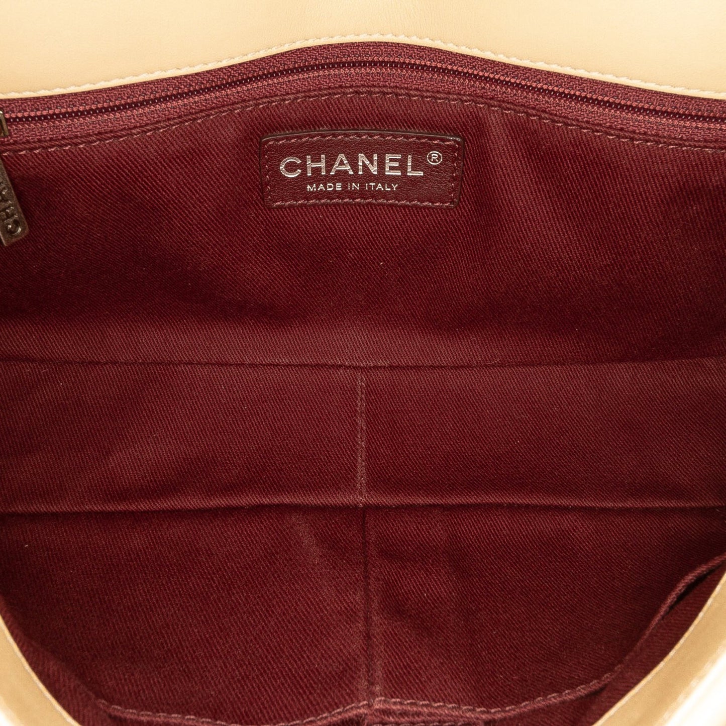 Chanel Medium Classic Tricolor Lambskin Single Flap