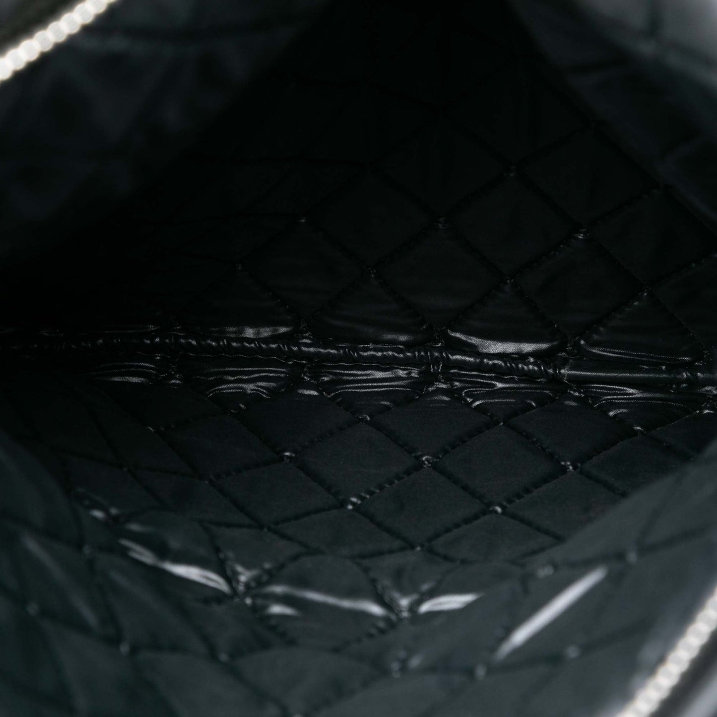 Chanel Quilted Lambskin CC Beauty Foldover Clutch