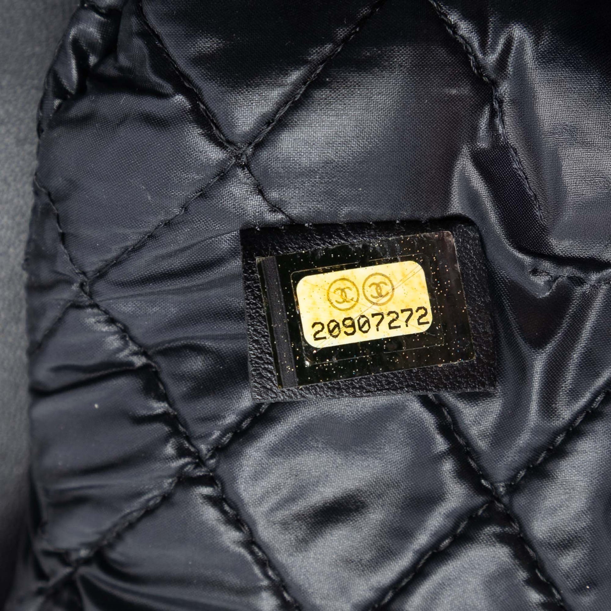 Chanel Quilted Lambskin CC Beauty Foldover Clutch