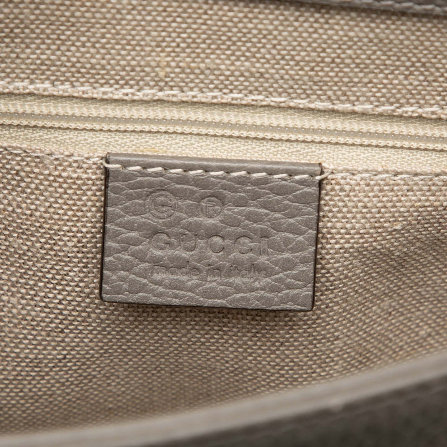 Gucci Small Dollar Calf Interlocking G Satchel