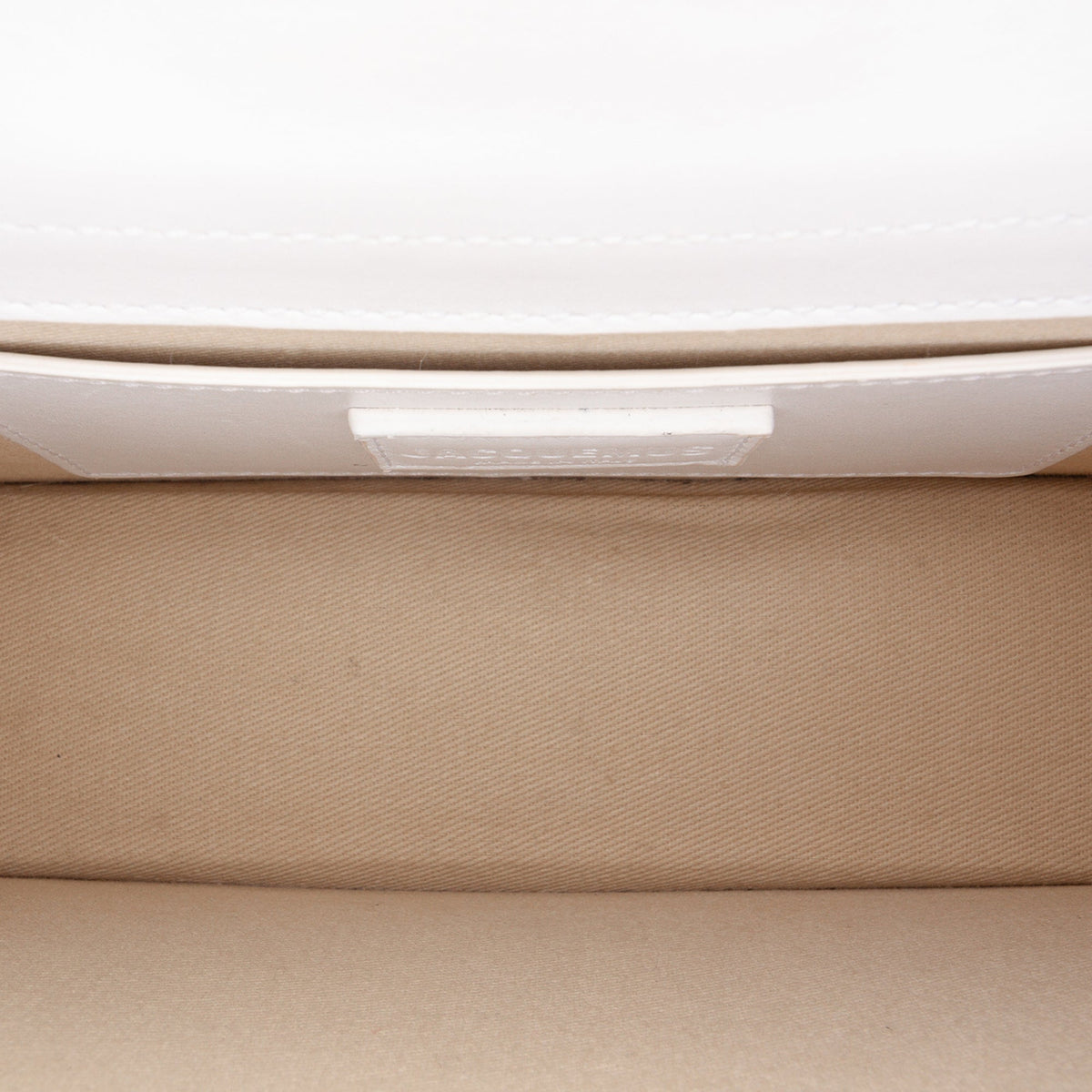 Jacquemus Leather Le Grand Bambino — White