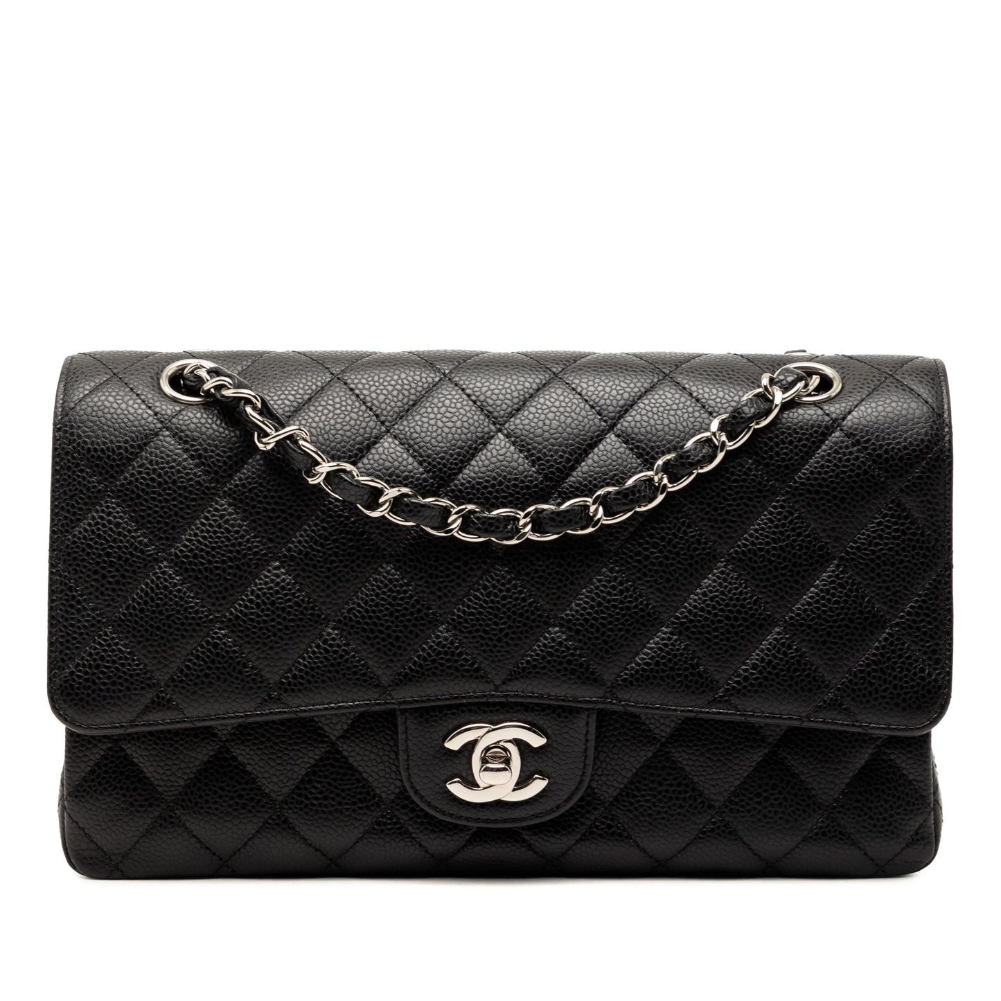 Chanel Medium Classic Caviar Double Flap