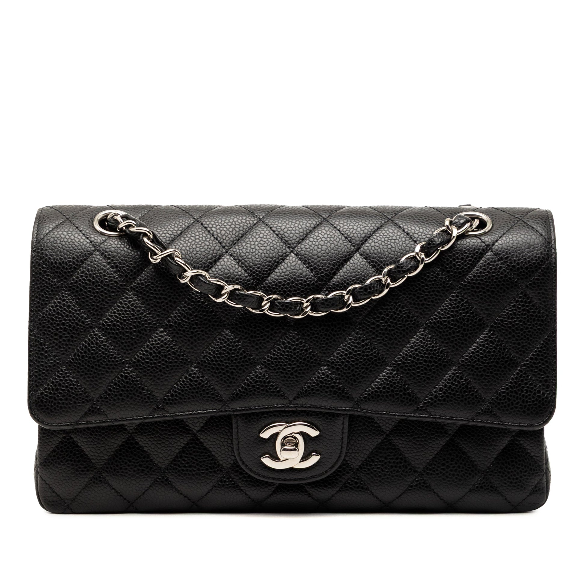 Chanel Medium Classic Caviar Double Flap