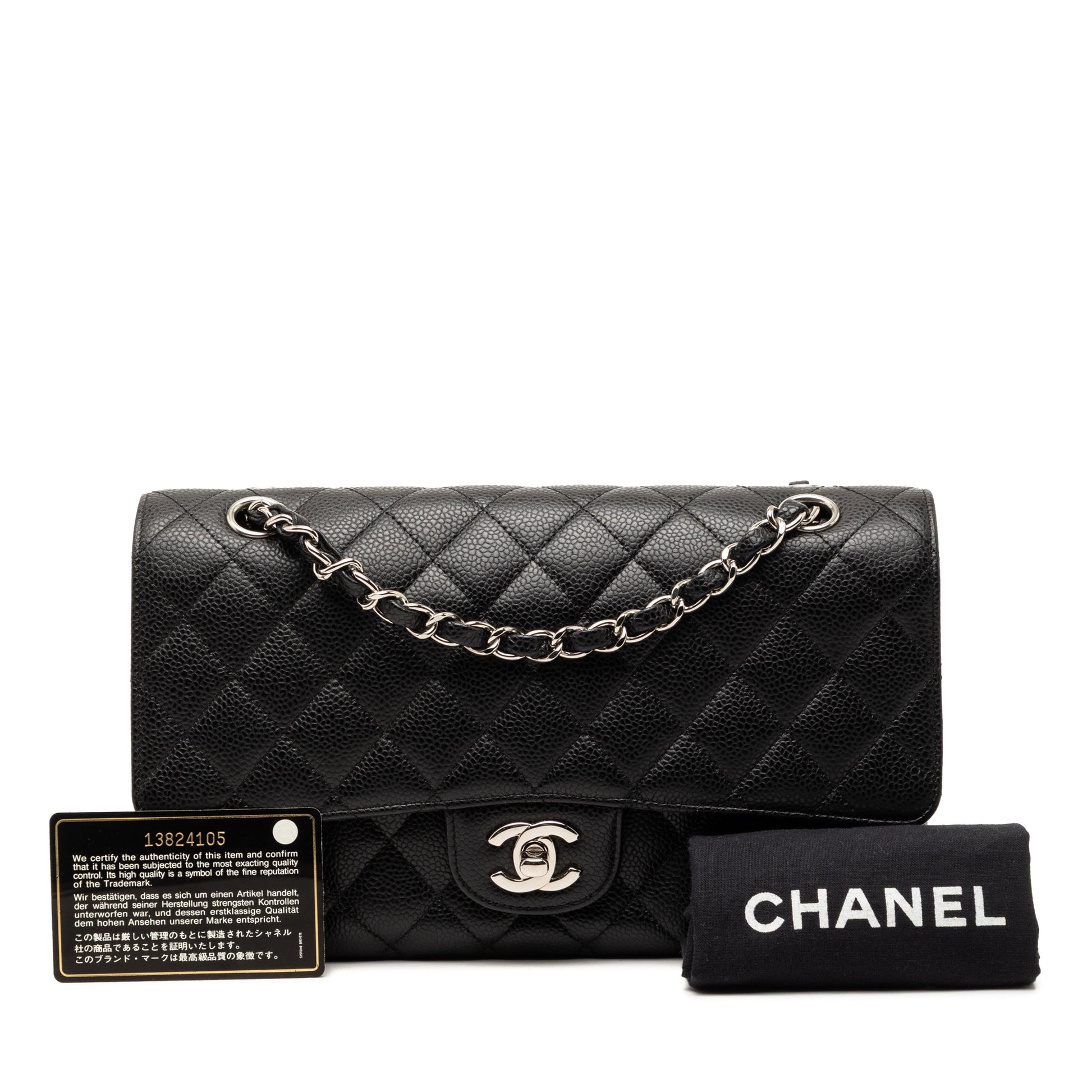 Chanel Medium Classic Caviar Double Flap