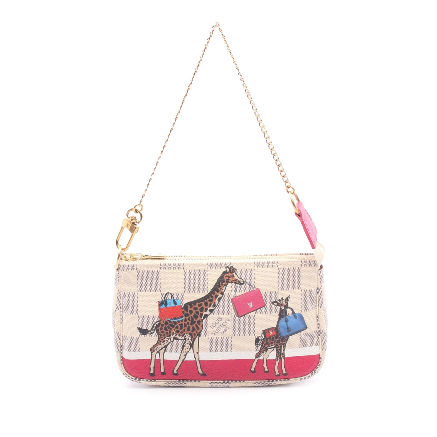 Louis Vuitton Damier Azur Giraffe Mini Pochette Accessoires