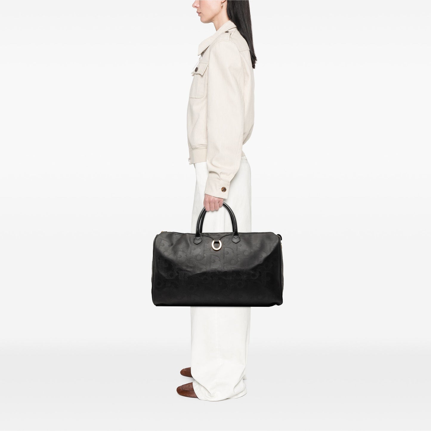 Diorissimo Trotter Coated Canvas Travel Bag