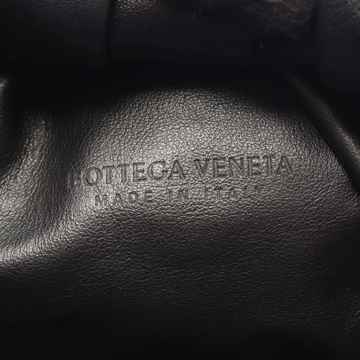 Bottega Veneta Lambskin The Shoulder Pouch — Black
