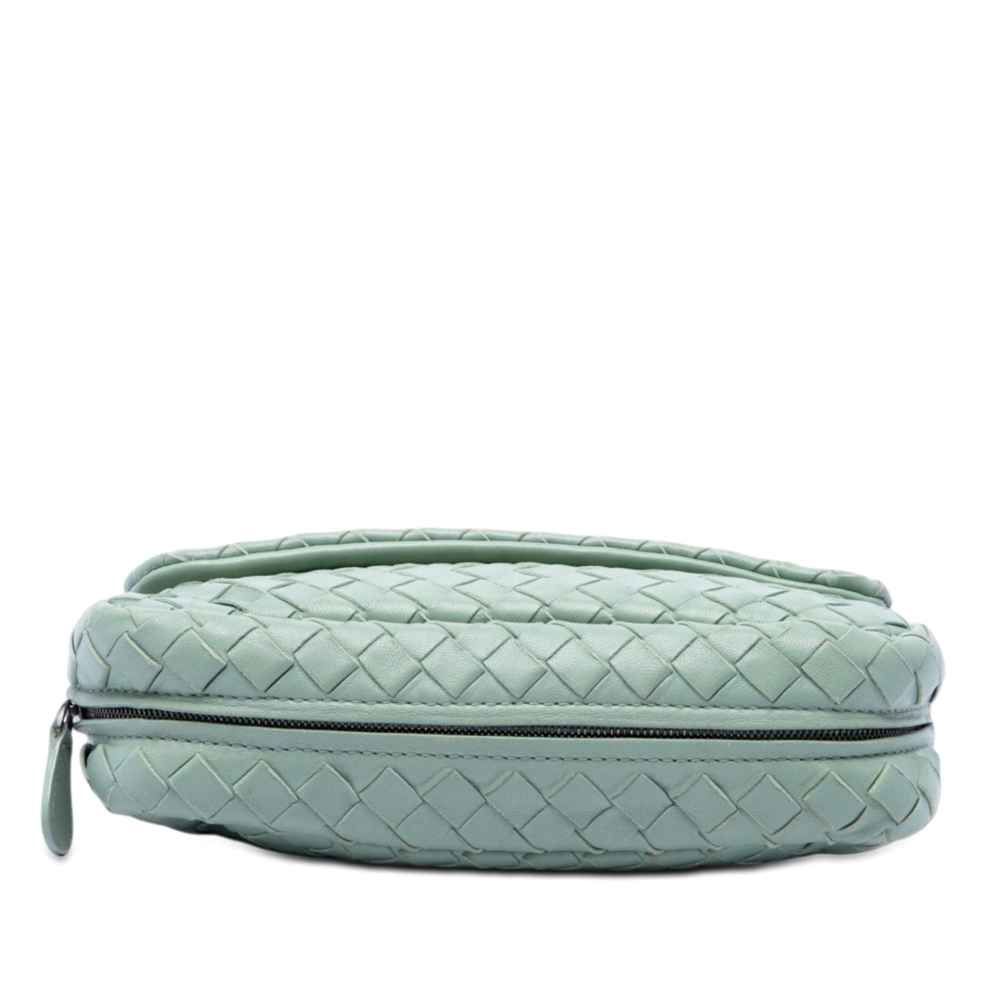 Bottega Veneta Mini Nappa Intrecciato Expandable Chain Flap Crossbody
