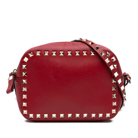 Valentino Leather Rockstud Camera Bag