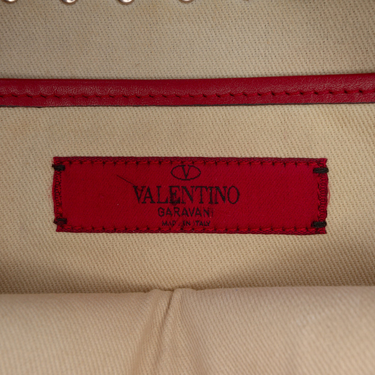 Valentino Leather Rockstud Camera Bag
