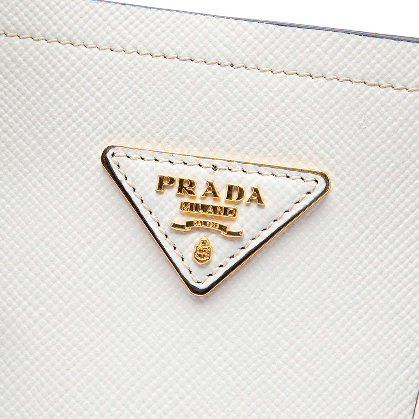 Prada Medium Saffiano Cuir Double Satchel