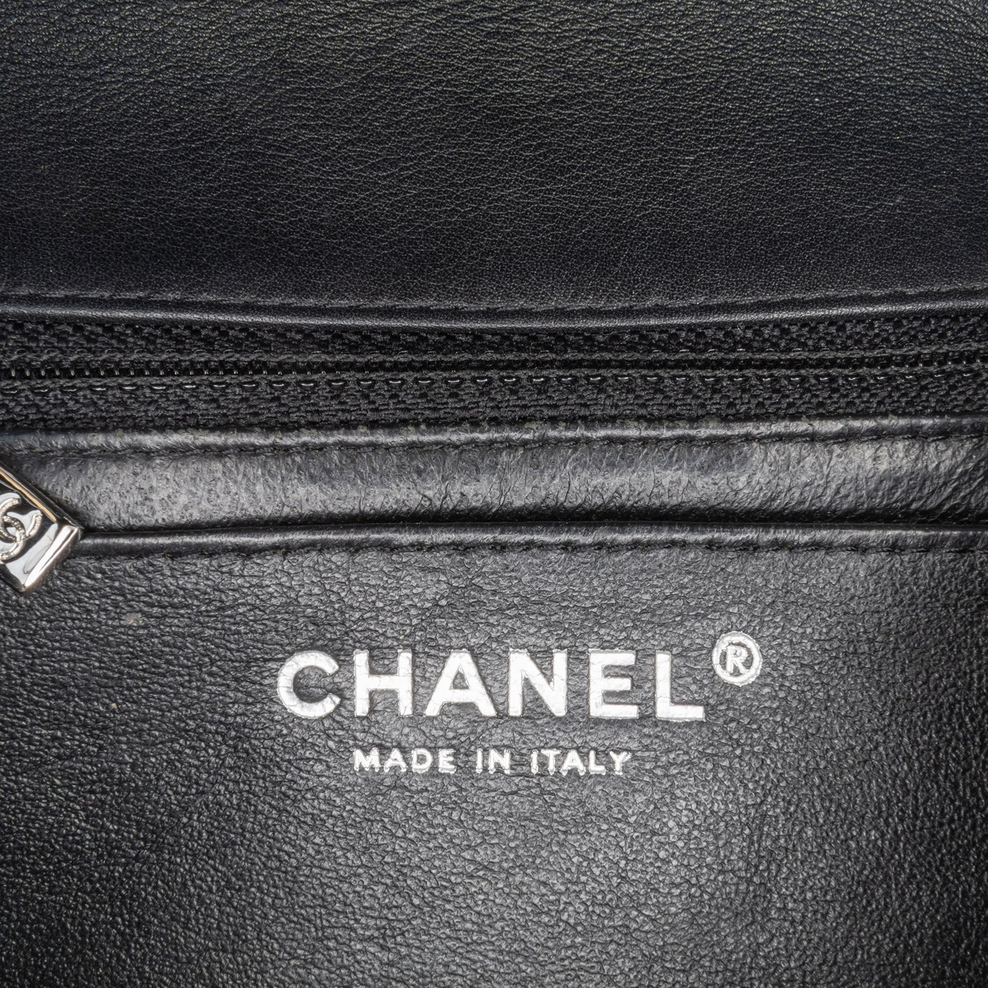 Chanel Mini Square Classic Patent Single Flap
