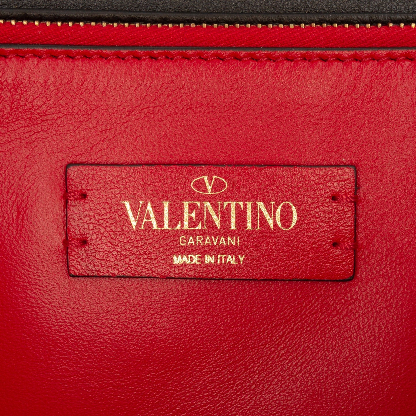 Medium Colorblock Calfskin Vring Shoulder Bag
